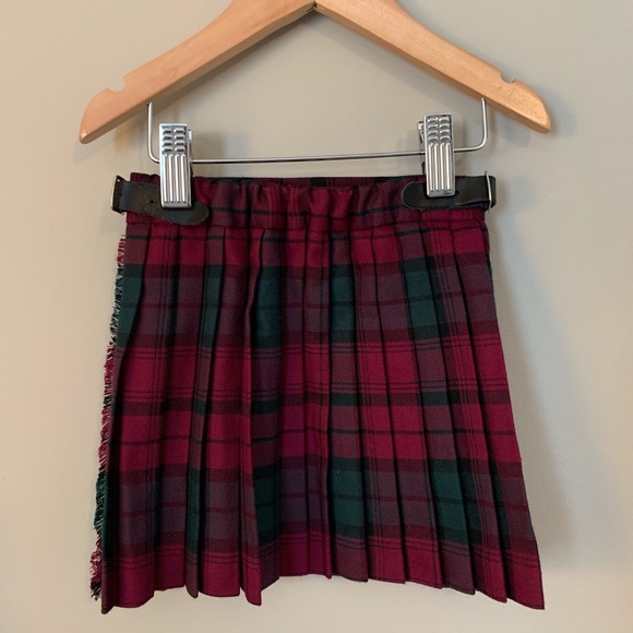 Glen Appin tartan plaid skirt 2T - Picture 2 of 5